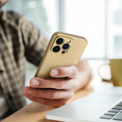 Apple iPhone 7 Hülle Metallic Gold 