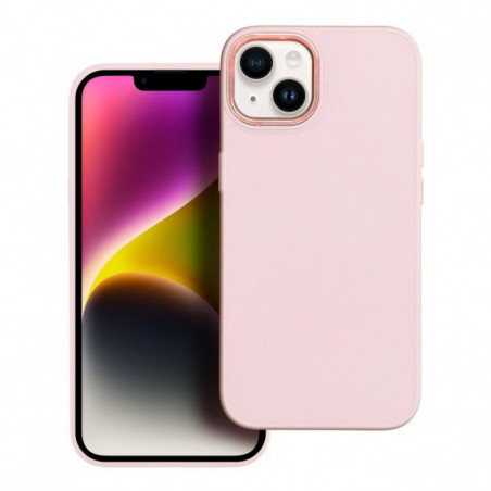 Apple iPhone 16 Pro Hülle FRAME Elegant  Puderrosa