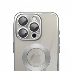 Apple iPhone 11 Hülle Glam Silber 