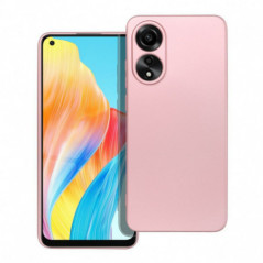 Oppo A78 4G Hülle Metallic Rosa 