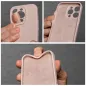 Apple iPhone 16 Hülle Silicone 2mm Sandrosa 