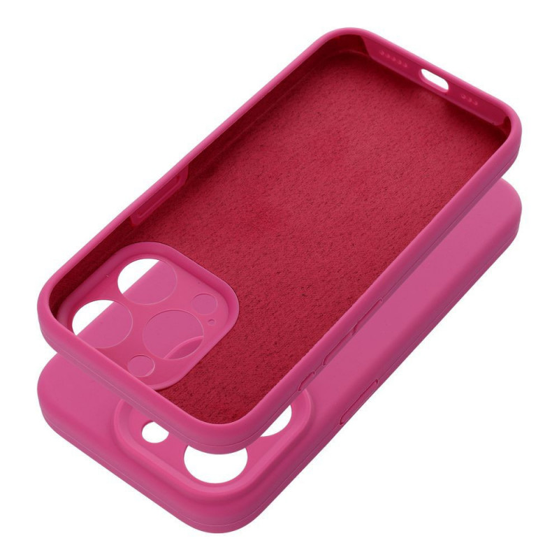 Apple iPhone 16 Hülle Silicone 2mm Rosa 