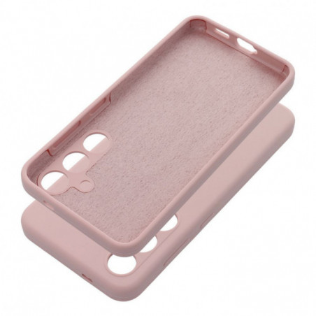 Motorola Moto G34 Hülle Silicone 2mm Sandrosa