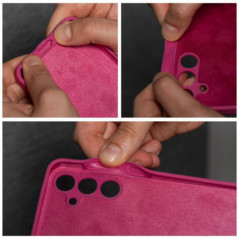 Motorola Moto G54 Hülle Silicone 2mm Rosa 