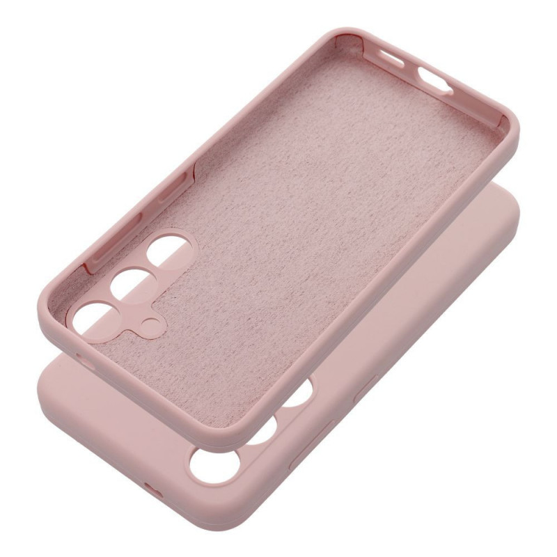 Samsung Galaxy S24 Hülle Silicone 2mm Sandrosa 