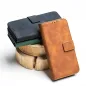 Samsung Galaxy S23 FE Book Handytaschen TENDER Book Braun 