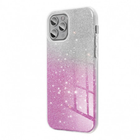 Samsung Galaxy S23 FE Hülle Shining Transparent und Pink 