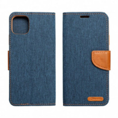 Samsung Galaxy S10 Plus Book Handytaschen CANVAS Book Navy blau 