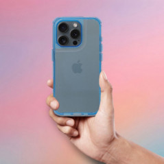 Apple iPhone 8 Hülle Matrix Clear Blau 