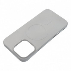 Apple iPhone 16 Pro Max Hülle Silicone Mag Cover MagSAFE  Titan