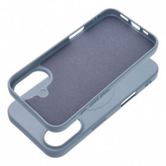 Apple iPhone 16 Hülle Silicone Mag Cover MagSAFE  Hellblau