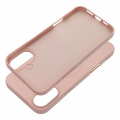 Apple iPhone 16 Plus Hülle Silicone Mag Cover MagSAFE  Rosa