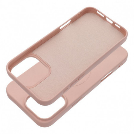 Apple iPhone 16 Pro Max Hülle Silicone Mag Cover MagSAFE  Rosa