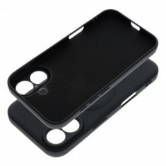 Apple iPhone 16 Hülle Silicone Mag Cover MagSAFE  Schwarz