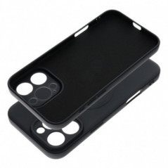 Apple iPhone 16 Pro Max Hülle Silicone Mag Cover MagSAFE  Schwarz