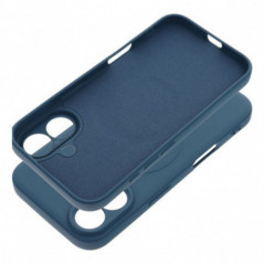 Apple iPhone 16 Hülle Silicone Mag Cover MagSAFE  Blau