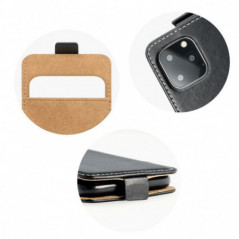 Samsung Galaxy S24 FE Flip Handytaschen Slim Flexi Fresh Schwarz