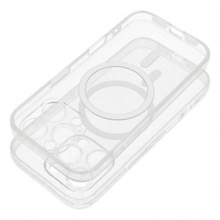 Apple iPhone 15 Plus Hülle Clear Mag Cover MagSAFE  Durchsichtbar