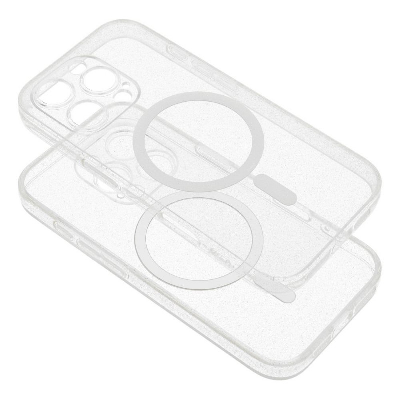 Apple iPhone 15 Hülle Clear Mag Cover MagSAFE  Durchsichtbar