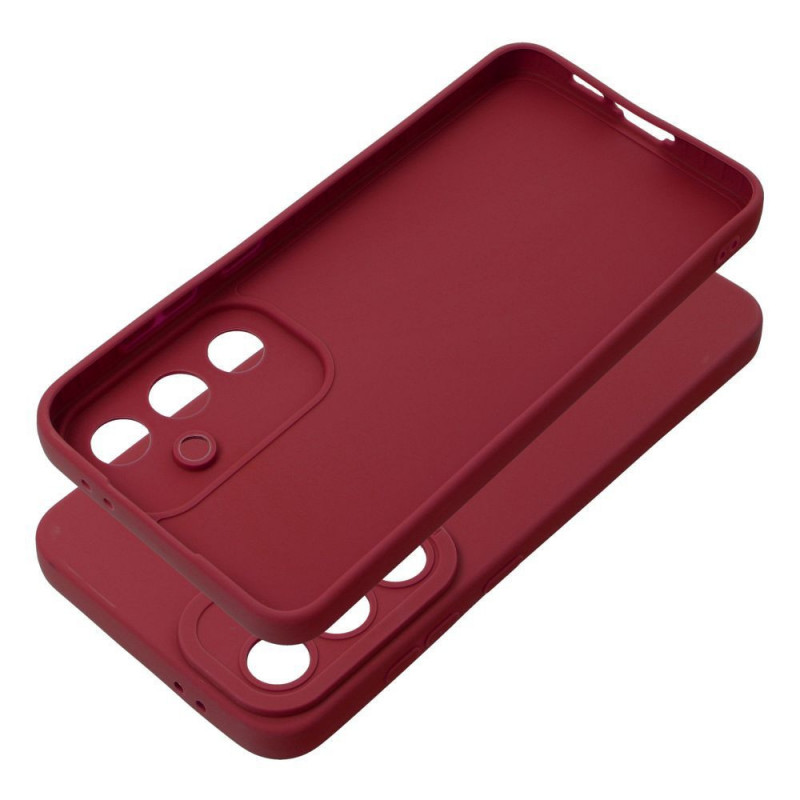 Samsung Galaxy S24 FE Hülle Roar Luna Monochromatische, Stilvoll, Ein ästhetisches Accessoire  Rot