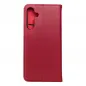 Samsung Galaxy A16 Book Handytaschen Leather case SMART PRO Elegant  Rotwein