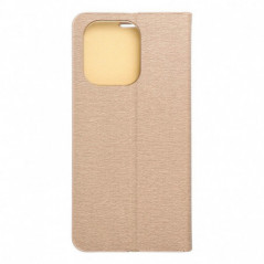 XIAOMI Redmi Note 13 4G Book Handytaschen LUNA Book Gold Elegant  Gold