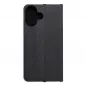 Apple iPhone 16 Book Handytaschen LUNA Book Carbon Kohlenstoff-Faser, Elegant  Schwarz