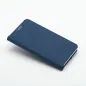 Apple iPhone 16 Pro Book Handytaschen LUNA Book Carbon Kohlenstoff-Faser, Elegant  Blau