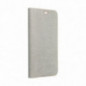 Apple iPhone 16 Plus Book Handytaschen LUNA Book Gold Elegant  Silber