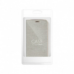 Apple iPhone 16 Plus Book Handytaschen LUNA Book Gold Elegant  Silber