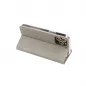 Apple iPhone 16 Plus Book Handytaschen LUNA Book Gold Elegant  Silber