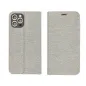 Apple iPhone 16 Plus Book Handytaschen LUNA Book Gold Elegant  Silber