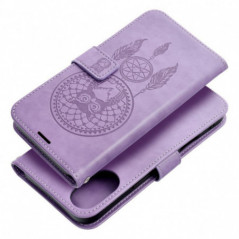 Apple iPhone 16 Plus Book Handytaschen MEZZO Book Traumfänger  Lila (Purple)