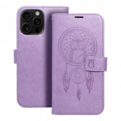 Apple iPhone 16 Pro Max Book Handytaschen MEZZO Book Traumfänger  Lila (Purple)