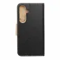 Samsung Galaxy S25 Brieftaschenetui Fancy Book Schwarz