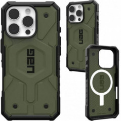 Apple iPhone 16 Pro Hülle Urban Armor Gear Pathfinder Premium-Gehäuse  MagSAFE  Oliv