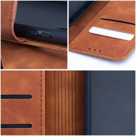 Samsung Galaxy S25 Book Handytaschen TENDER Book Braun