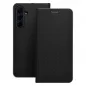 Samsung Galaxy S25 Plus Book Handytaschen LUNA Book Carbon Kohlenstoff-Faser, Elegant  Schwarz