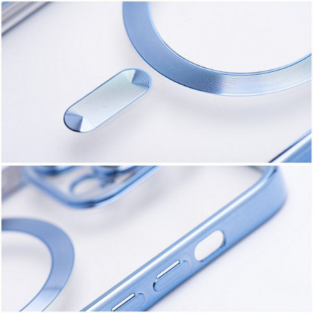 Apple iPhone 16e Hülle Electro Mag MagSAFE  Blau