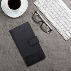 XIAOMI Redmi 13C Book Handytaschen GOMMA Elegant  Schwarz