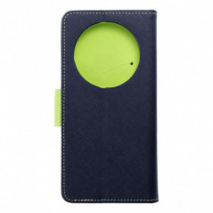 XIAOMI Redmi 14C Brieftaschenetui Fancy Book Marine / Limette