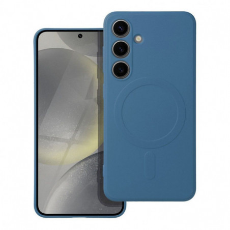 Samsung Galaxy A26 Hülle Silicone Mag Cover MagSAFE  Blau