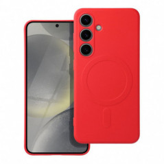 Samsung Galaxy A56 Hülle Silicone Mag Cover MagSAFE  Rot