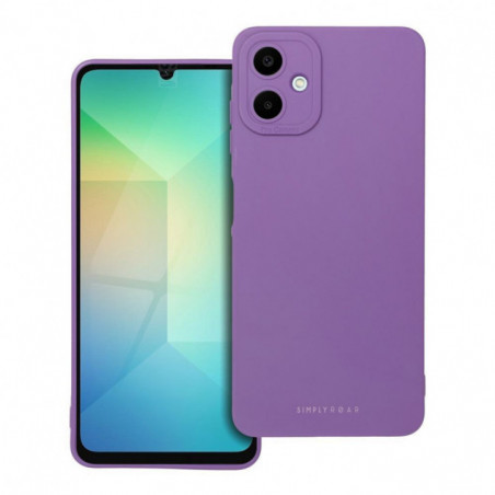 Samsung Galaxy A06 Hülle Roar Luna Monochromatische, Stilvoll, Ein ästhetisches Accessoire  Lila (Violet)