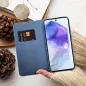 Samsung Galaxy A26 Book Handytaschen LUNA Book Carbon Kohlenstoff-Faser, Elegant  Blau