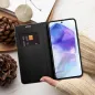 XIAOMI Redmi Note 14 Pro 5G Book Handytaschen LUNA Book Carbon Kohlenstoff-Faser, Elegant  Schwarz