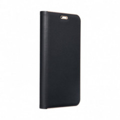 XIAOMI Redmi 14C Book Handytaschen LUNA Book Gold Elegant  Schwarz