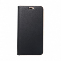 XIAOMI Redmi 14C Book Handytaschen LUNA Book Gold Elegant  Schwarz