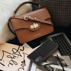 XIAOMI Redmi Note 14 Pro 5G Book Handytaschen Leather Elegant  Schwarz