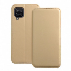 Samsung Galaxy A12 Book Handytaschen Dual Pocket book Gold